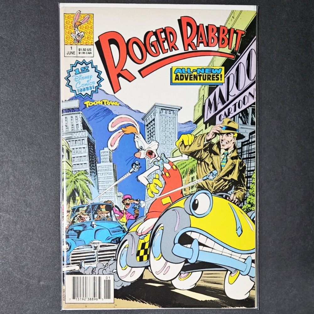 Roger Rabbit #1 & #2 (1990) - 2 Book Lot - Picture 2 of 9